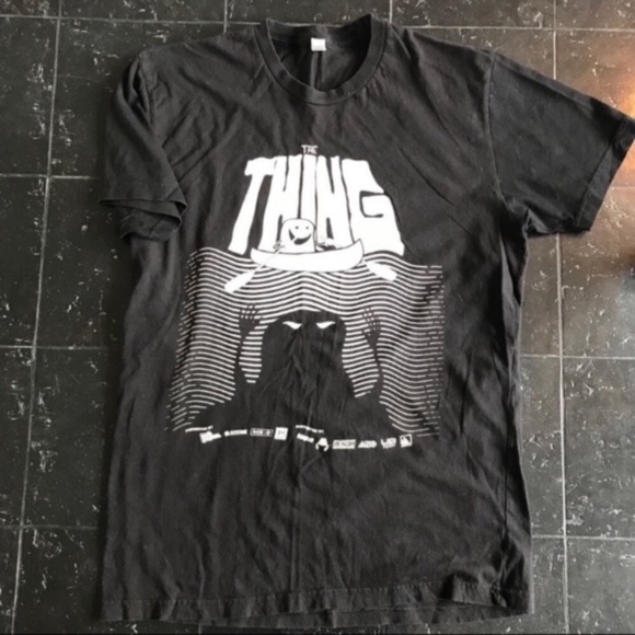 The Thing Black Skateboard Tee Size Medium - Picture 2 of 4